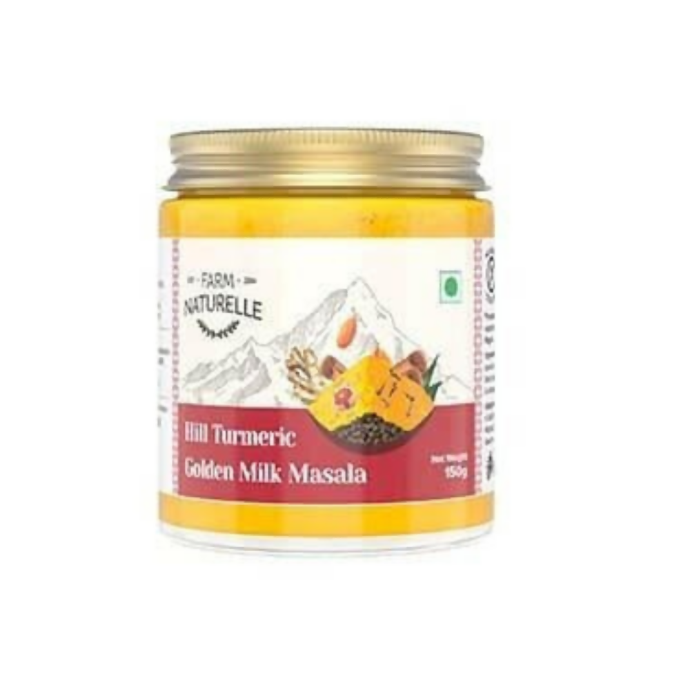 Farm Naturelle Golden Milk Masala - Turmeric Latte Blend with Spices - Safuron