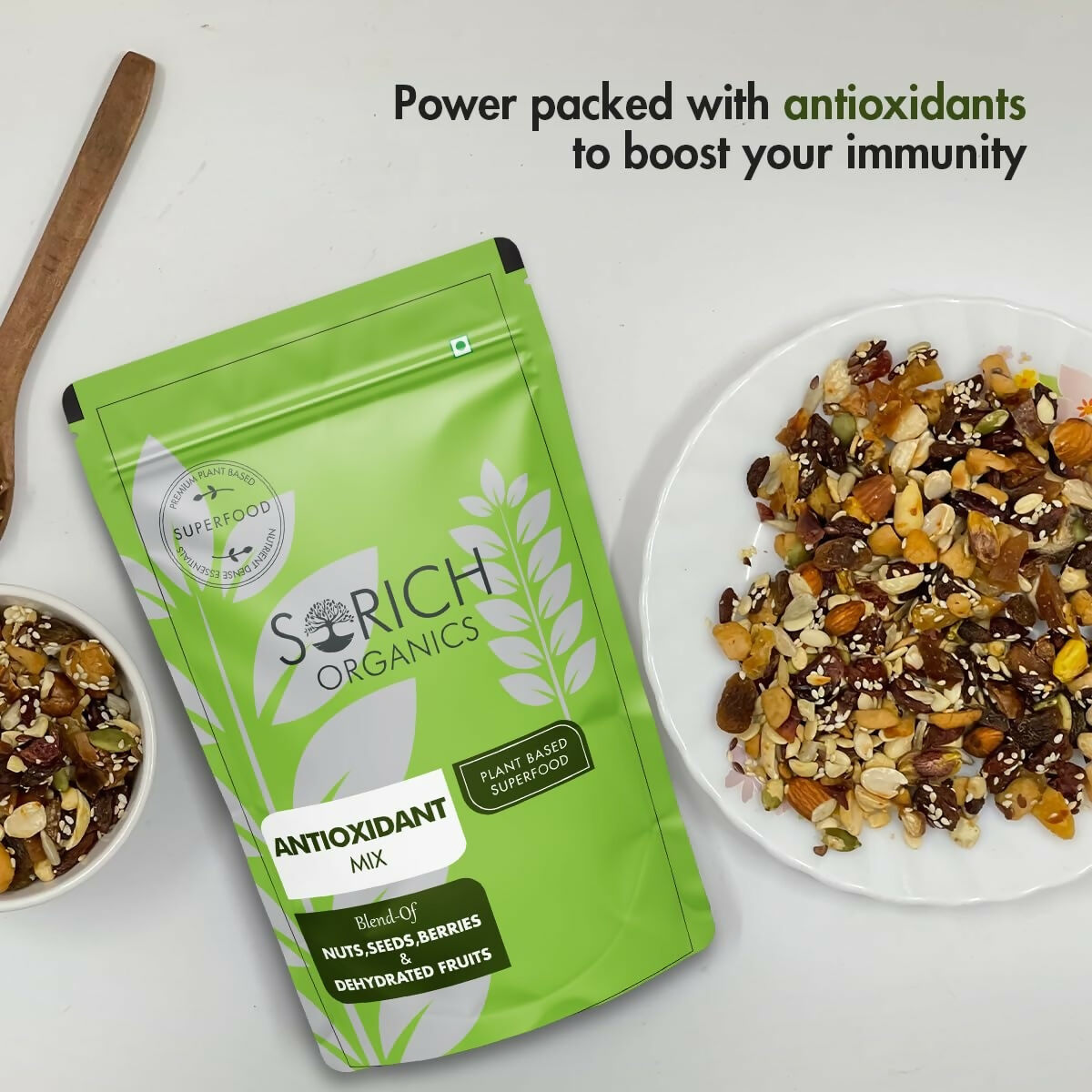Sorich Organics Antioxidant Mix Nut Seed Berries Sorich