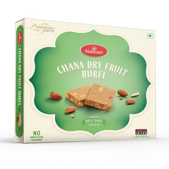 Haldiram's Chana Dry Fruit Burfi Haldiram's