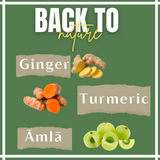 Satvi Wellness Turmeric Ginger Amla Tea| Turmeric Tea| Ginger Tea| Amla Tea | Herbal Tea Satvi Wellness