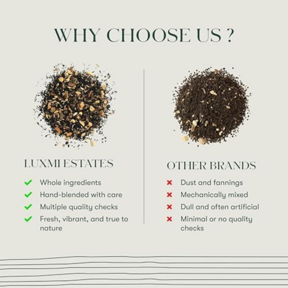 Luxmi Estates Chai Adda (Barie) - Masala Black Tea Blend Luxmi Estates