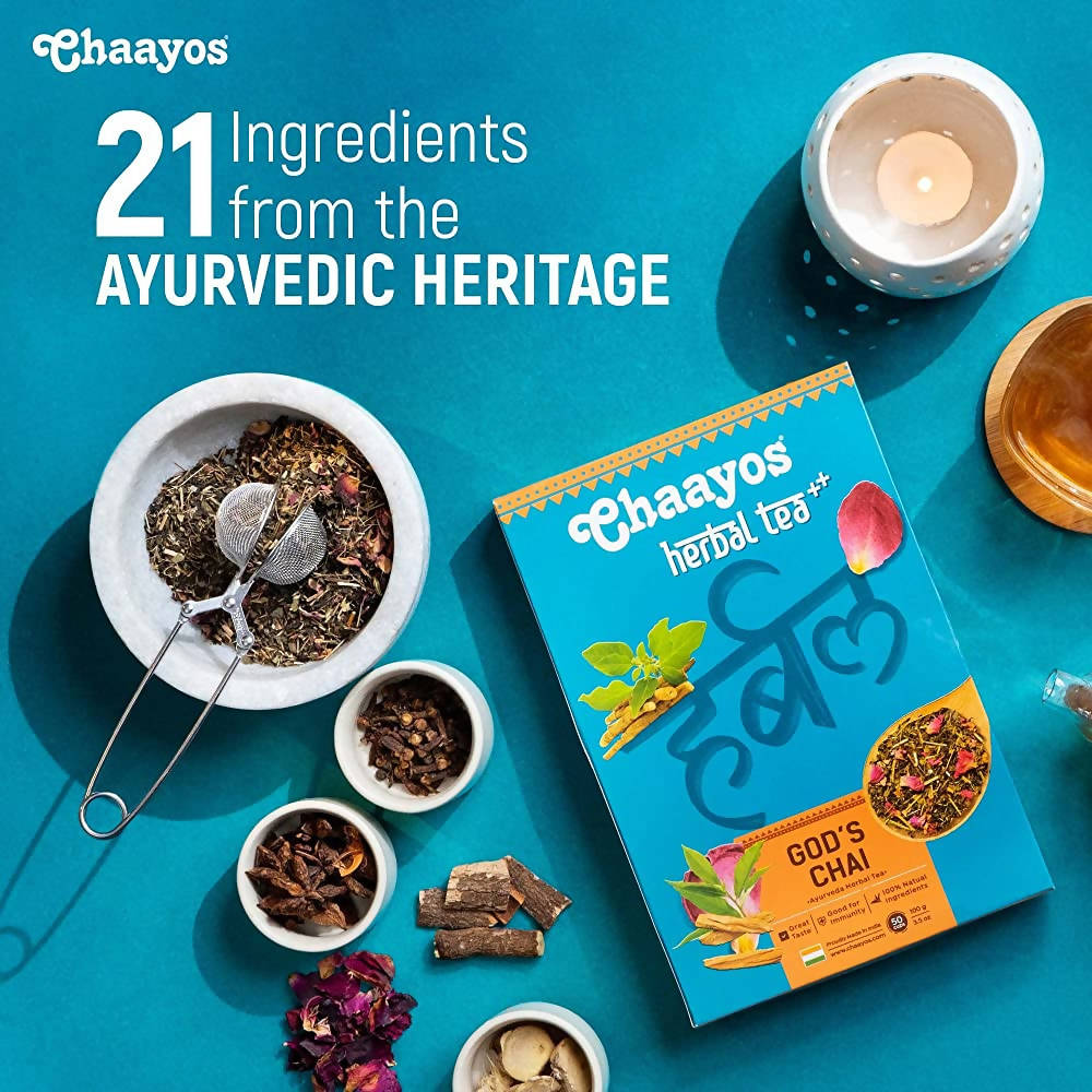 Chaayos God's Chai Herbal Tea Chaayos