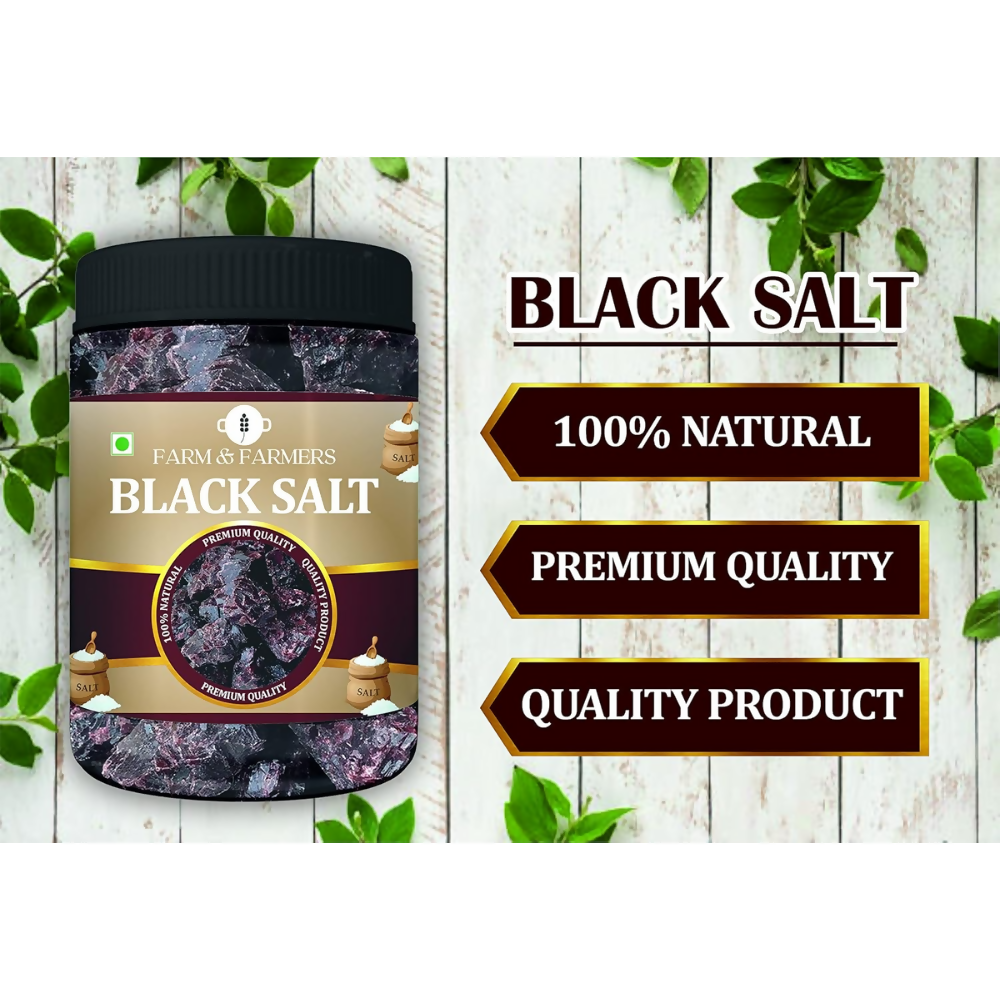 Farm & Farmers Black Salt Whole/Kala Namak Farm & Farmers