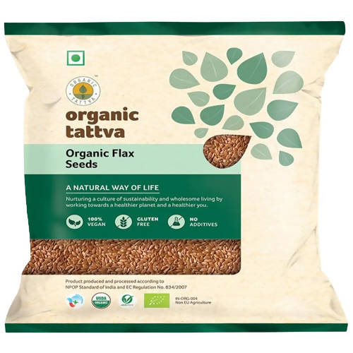 Organic Tattva Flax Seeds Organic Tattva