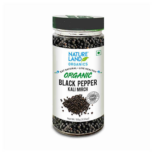 Nature Land Organics Black Pepper (kali Mirch) - Safuron