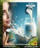 Eteasy Matcha Badam Honey Mix Milk Drink Kashmiri Kesar Saffron Mix Powder Eteasy