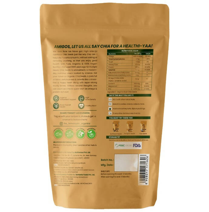 Himalayan Organics Chia Seeds Himalayan Organics