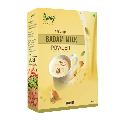 Spag Herbals Premium Instant Badam Milk Powder - Safuron