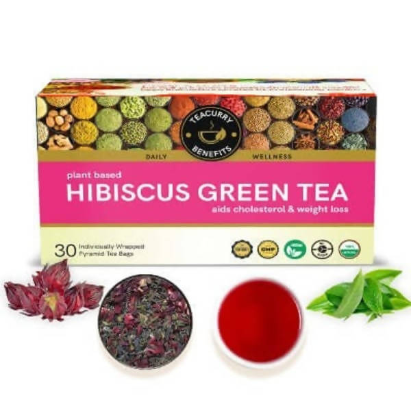 Teacurry Hibiscus Green Tea - Safuron