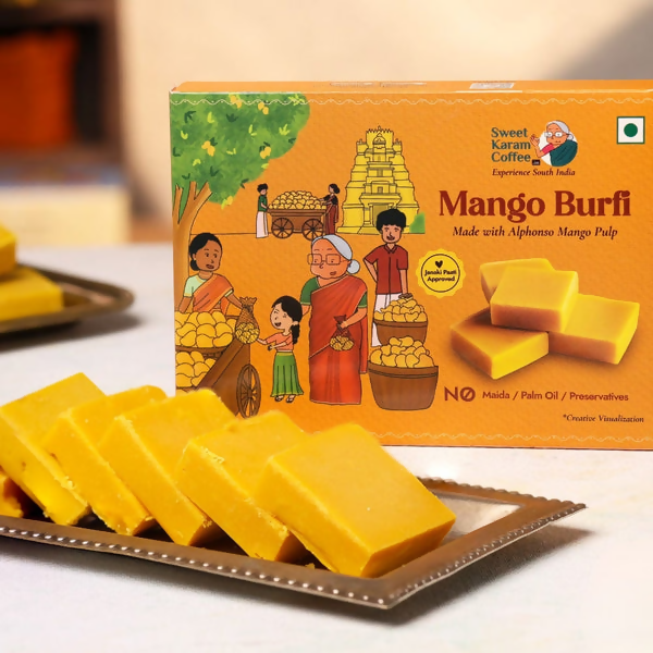 Sweet Karam Coffee Mango Burfi Sweet Karam Coffee