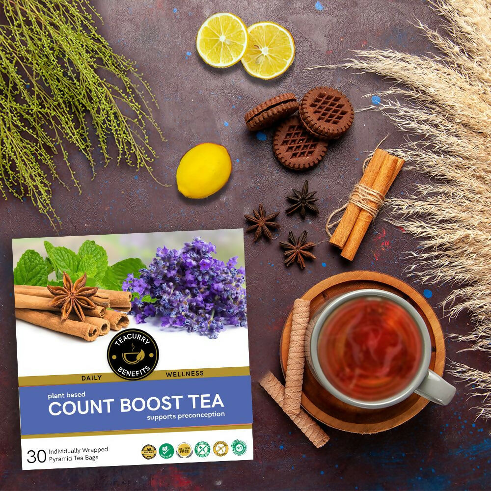 Teacurry Count Boost Tea For Men Teacurry