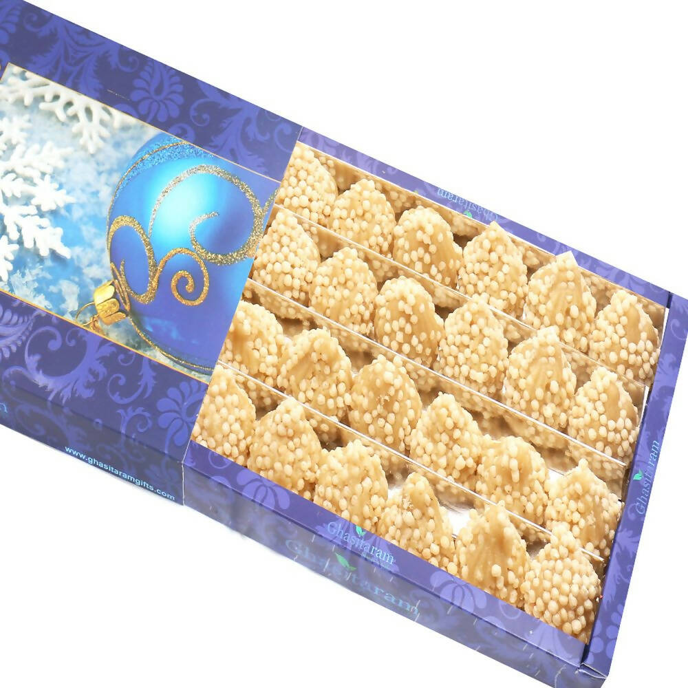 Ghasitaram Rice Crispies Kaju Modaks - Safuron