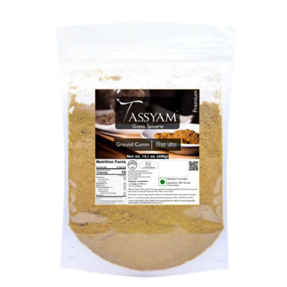 Tassyam Organics Ground Cumin Seeds - Safuron