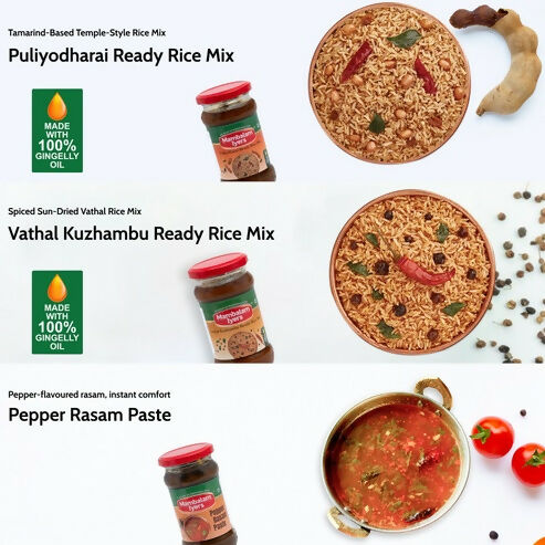 Mambalam Iyers Ready Rice Mix Combo Mambalam Iyers