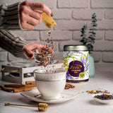 Zevic Premium Lavender Flowers Green Tea Zevic