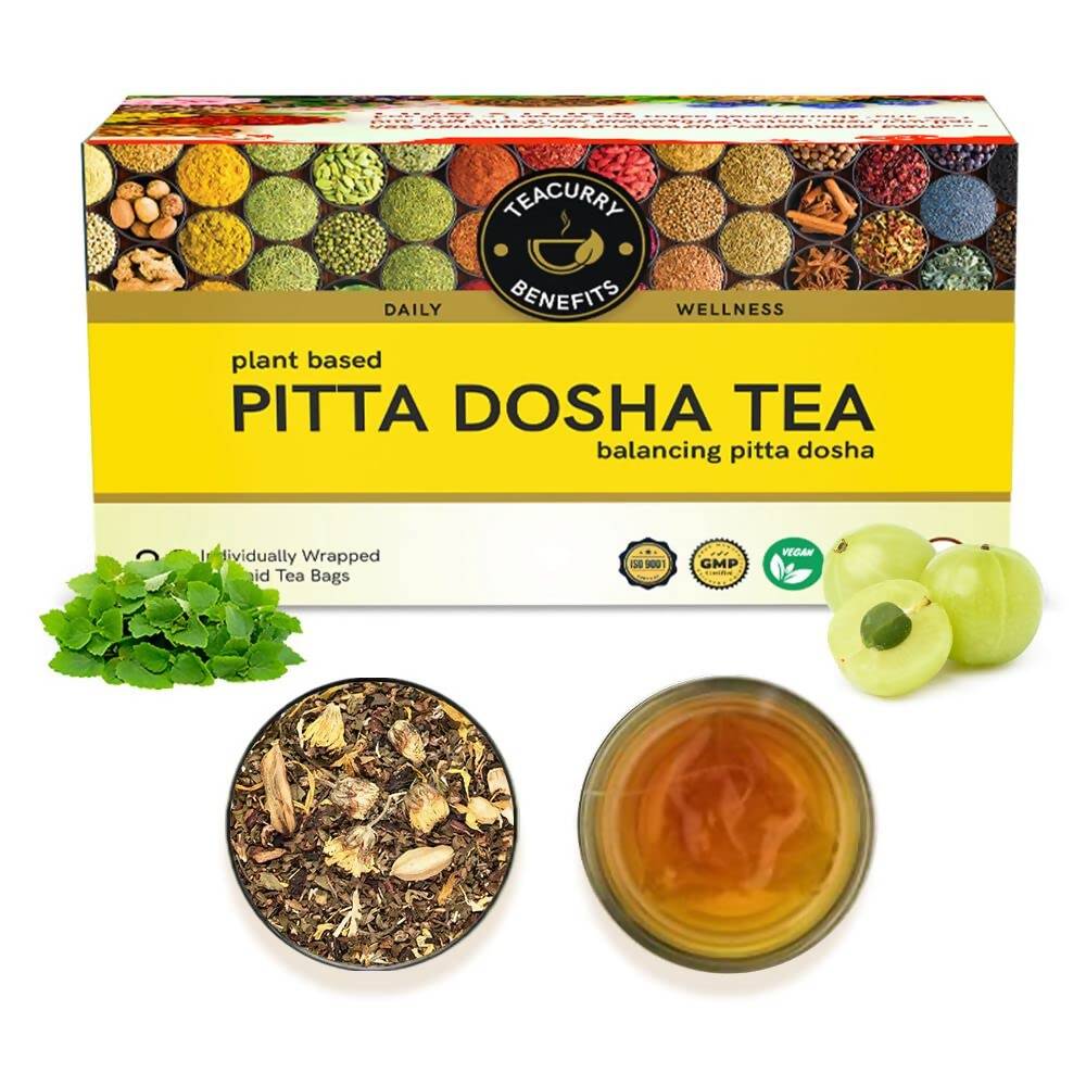 Teacurry Pitta Dosha Tea Bags Teacurry