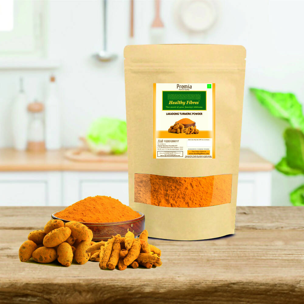 Healthy Fibres Lakadong Turmeric Powder Healthy Fibres