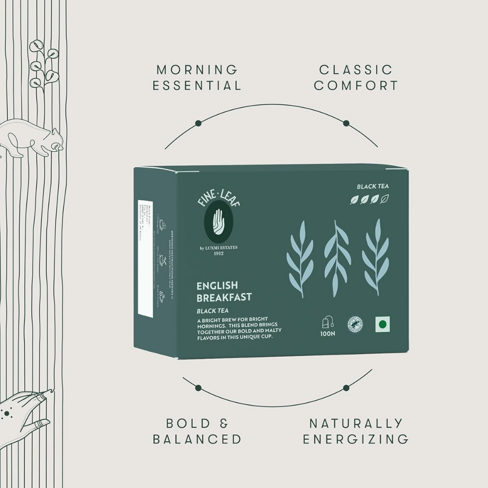 Luxmi Estates - Fine Leaf English Breakfast Black Tea Luxmi Estates