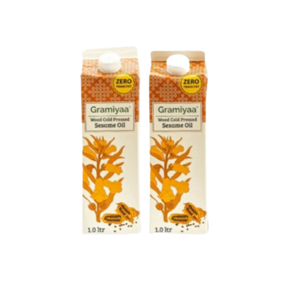 Gramiyaa Wood Cold Pressed Sesame Oil - Safuron