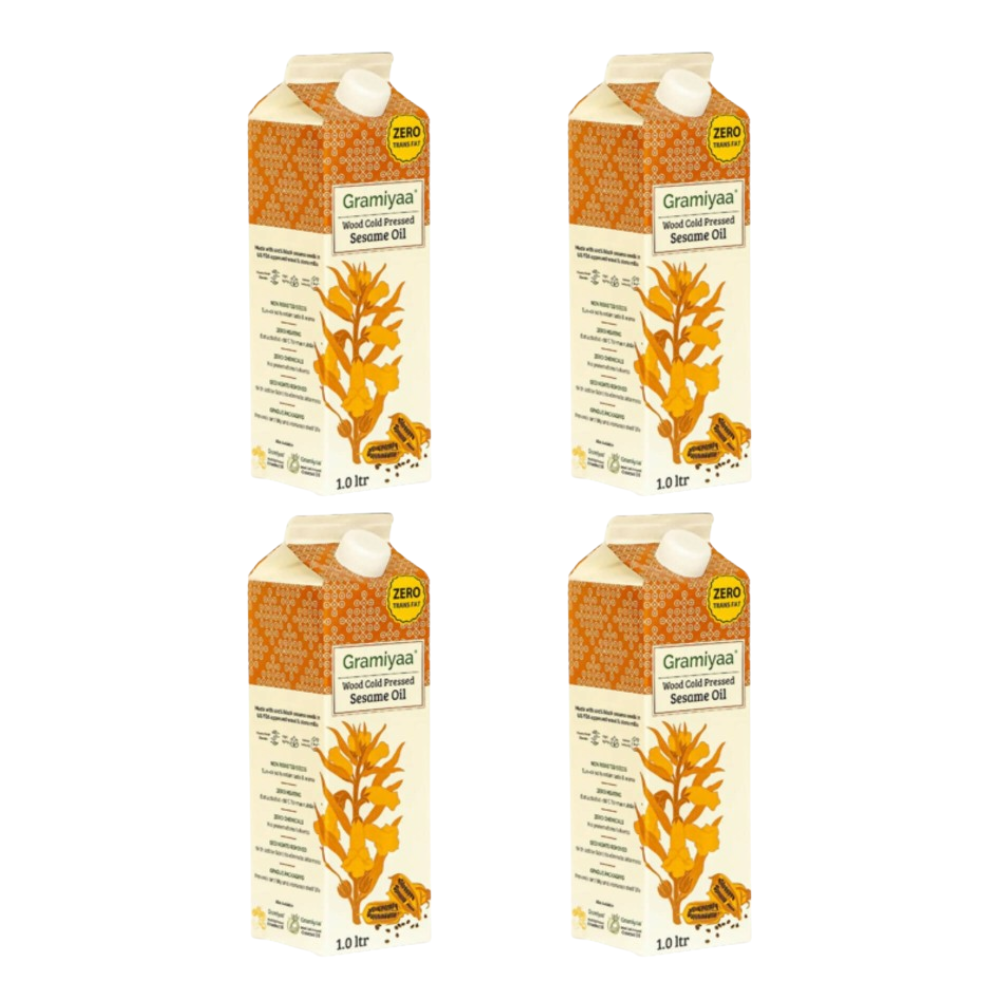 Gramiyaa Wood Cold Pressed Sesame Oil - Safuron