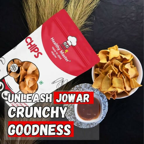 Healthy Master Light & Crispy Jowar Chips | Millet Snacks Healthy Master