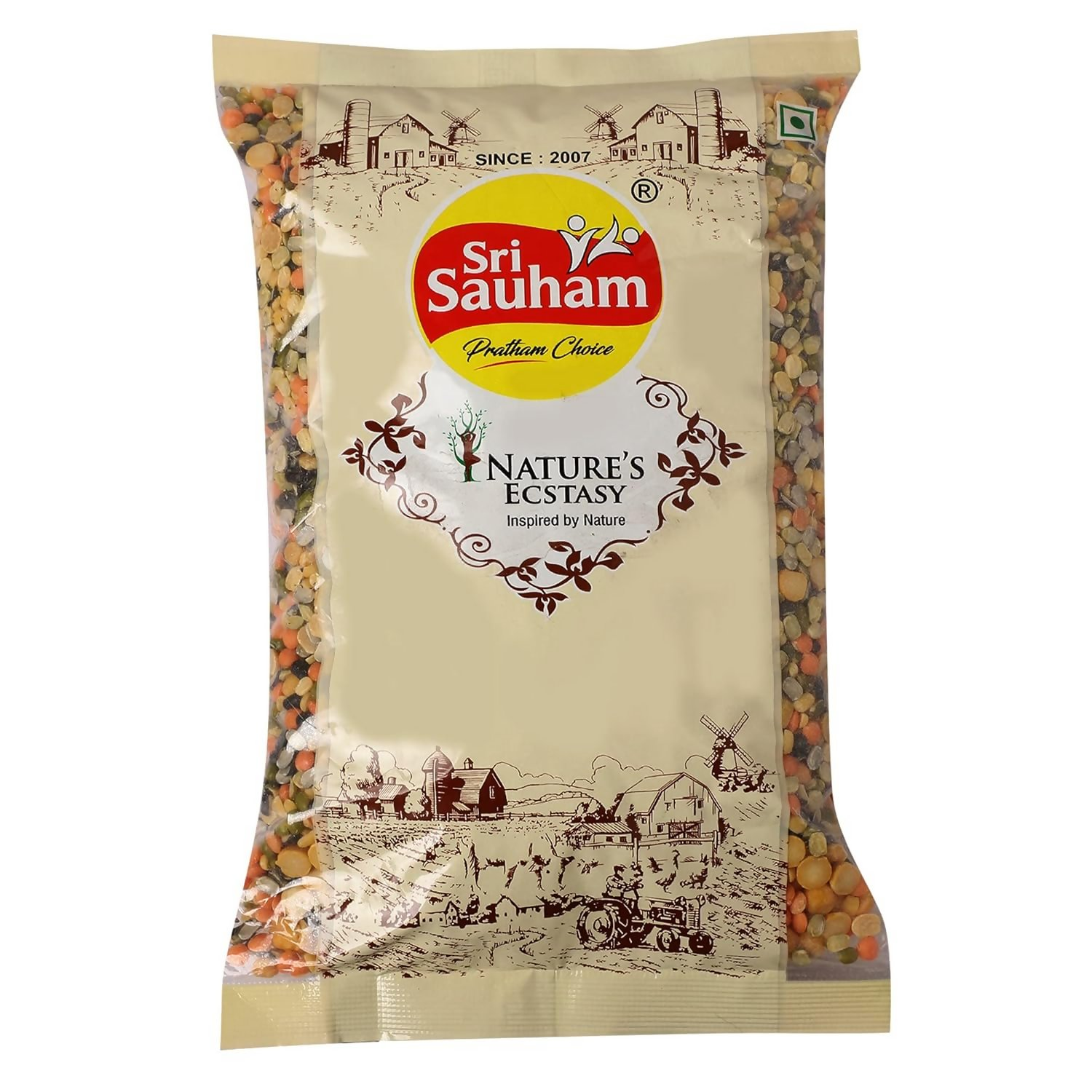 Sri Sauham Premium Mix Unpolished Dal Sri Sauham