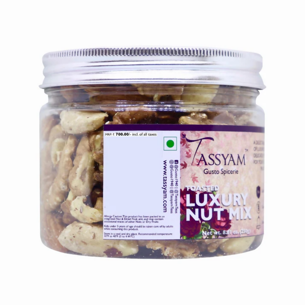 Tassyam Organics Luxury Toasted Nut Mix Tassyam Organics