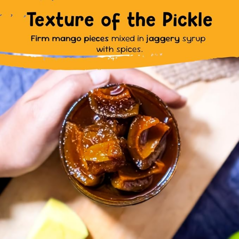 FarmDidi Sweet Mango Pickle with Jaggery - Sweet Mango FarmDidi