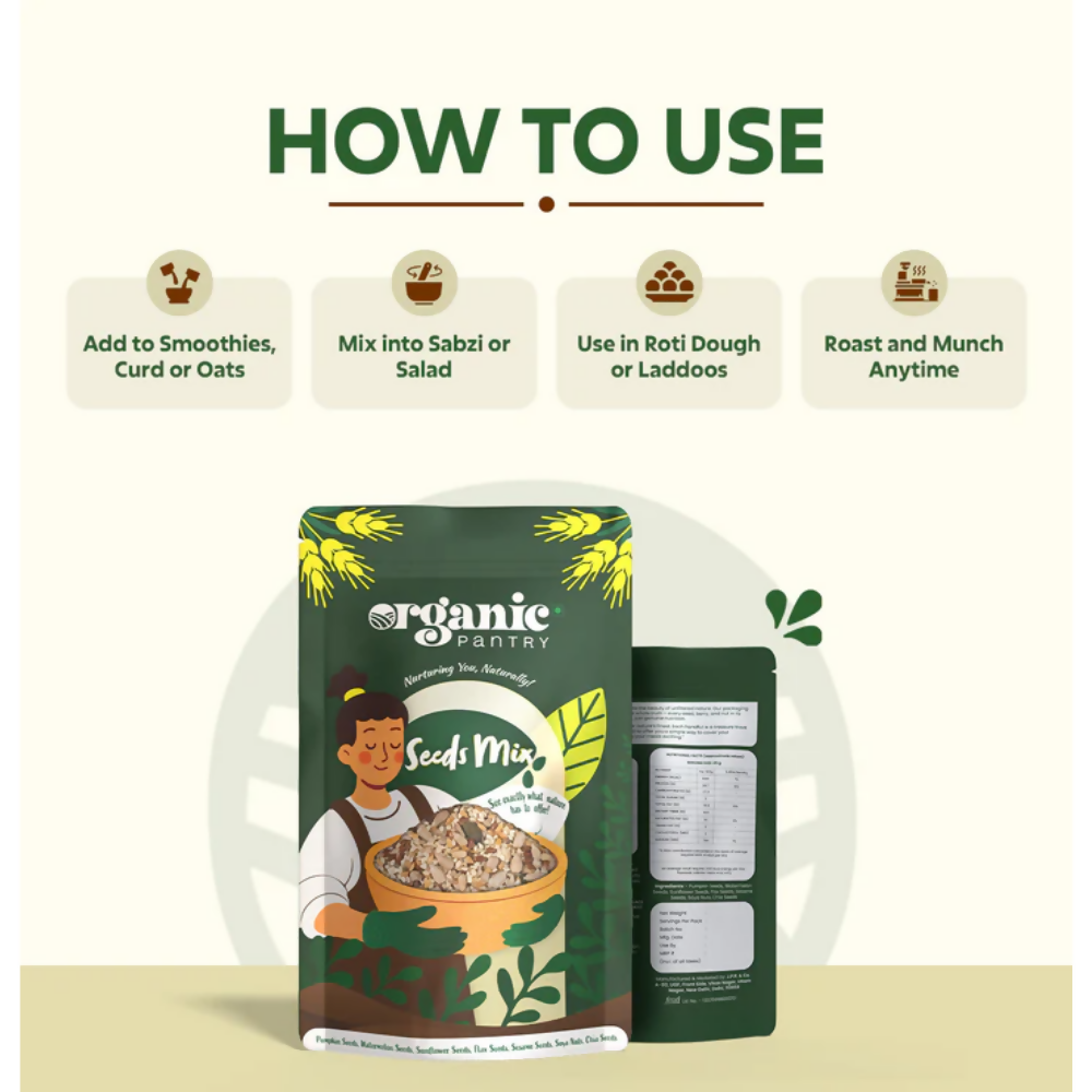 Organic Pantry Seeds Mix Organic Pantry