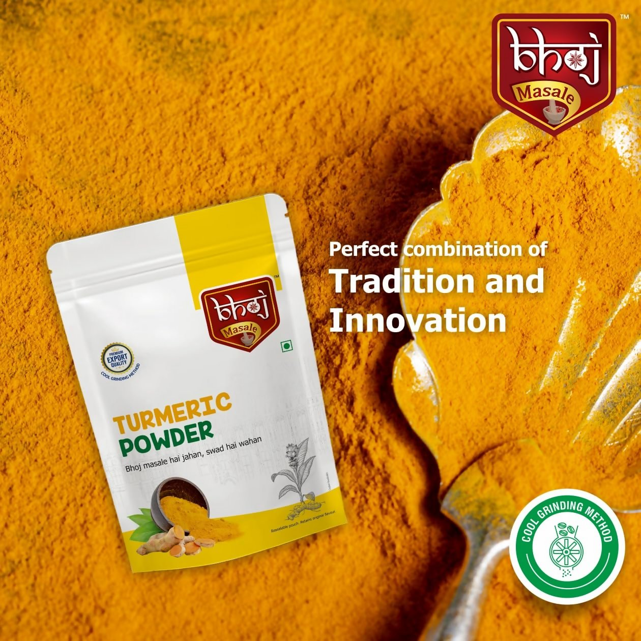 Bhoj Masale Turmeric Powder Bhoj Masale