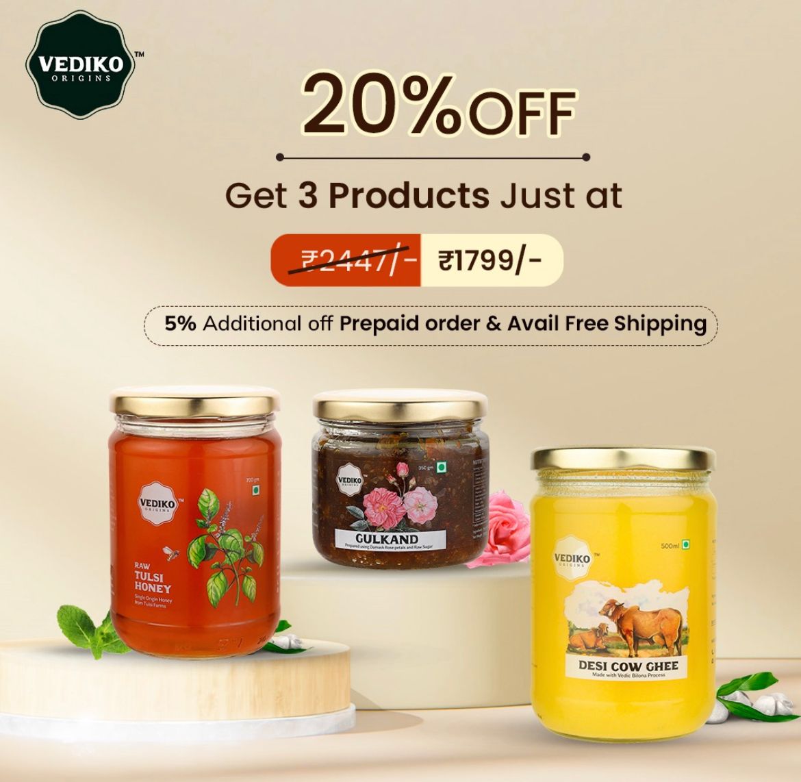 Vediko Origins Bestseller Combo - Safuron