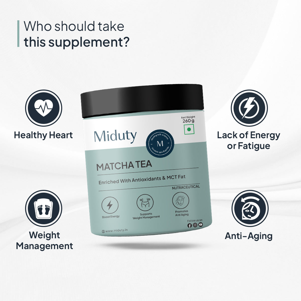 Miduty by Palak Notes Matcha Tea Palak Notes