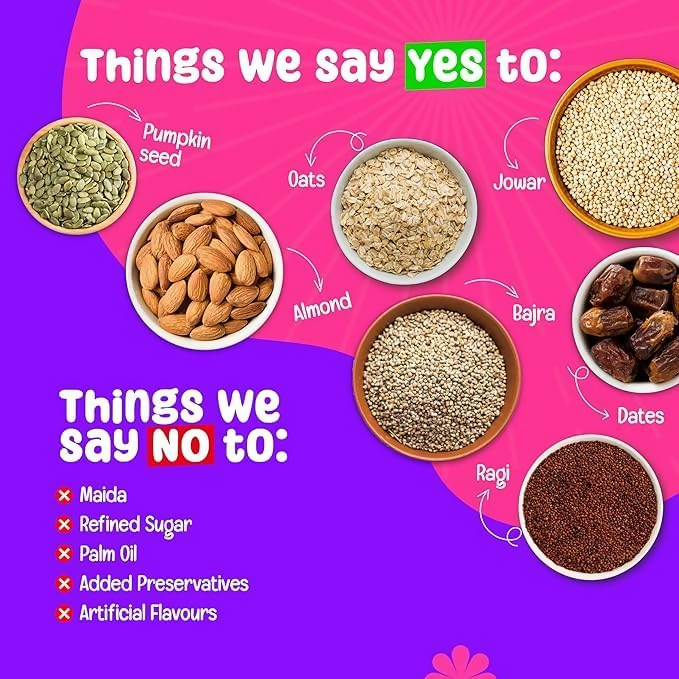Yoga Bar Wholegrain Breakfast Muesli - Fruits, Nuts + Seeds + Dark Chocolate Yoga Bar