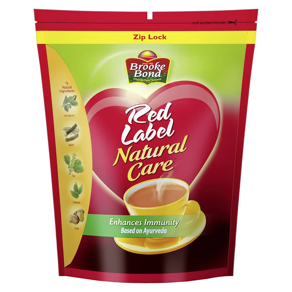 Red Label Natural Care Tea Brooke Bond