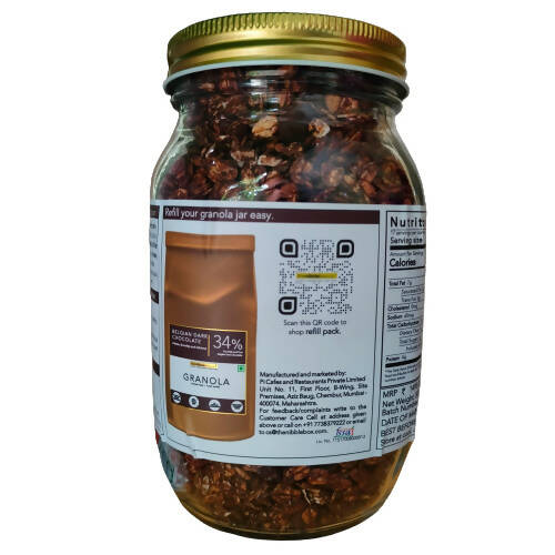 Thenibblebox Belgian Dark Chocolate Granola Thenibblebox