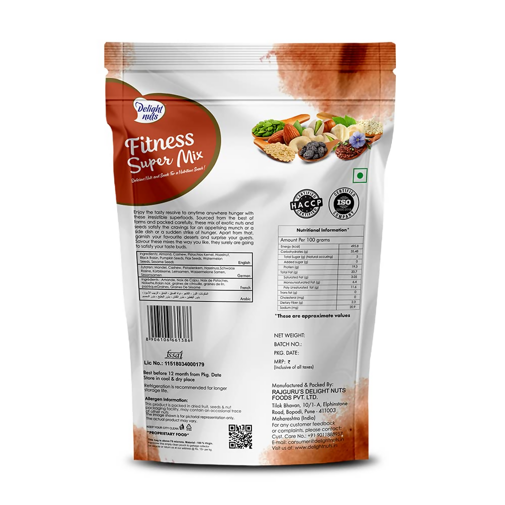 Delight nuts Fitness Super Mix Delight nuts