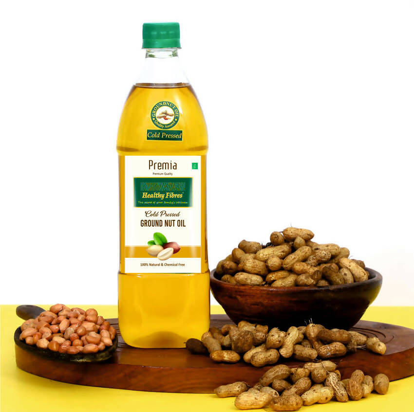 Healthy Fibres Cold Pressed Groundnut Oil Healthy Fibres