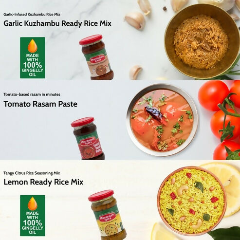 Mambalam Iyers Ready Rice Mix Combo Mambalam Iyers