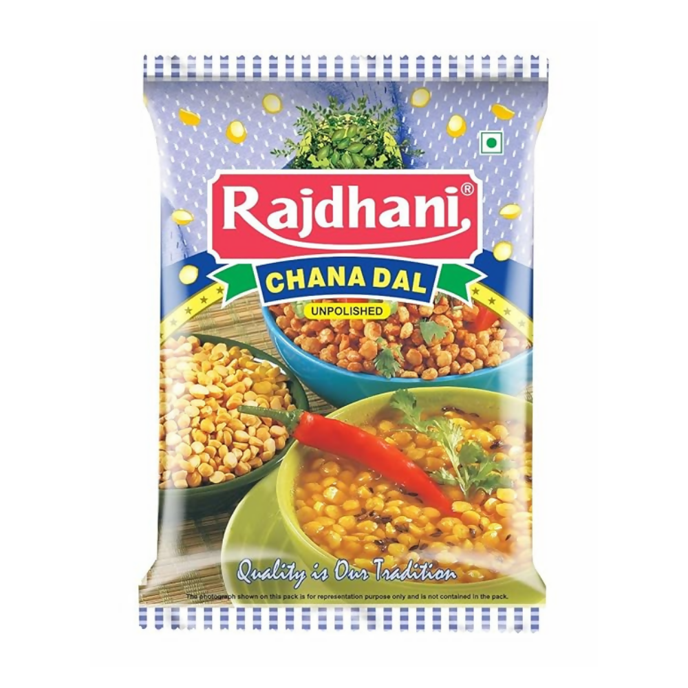 Rajdhani Unpolished Premium Chana Dal - Safuron