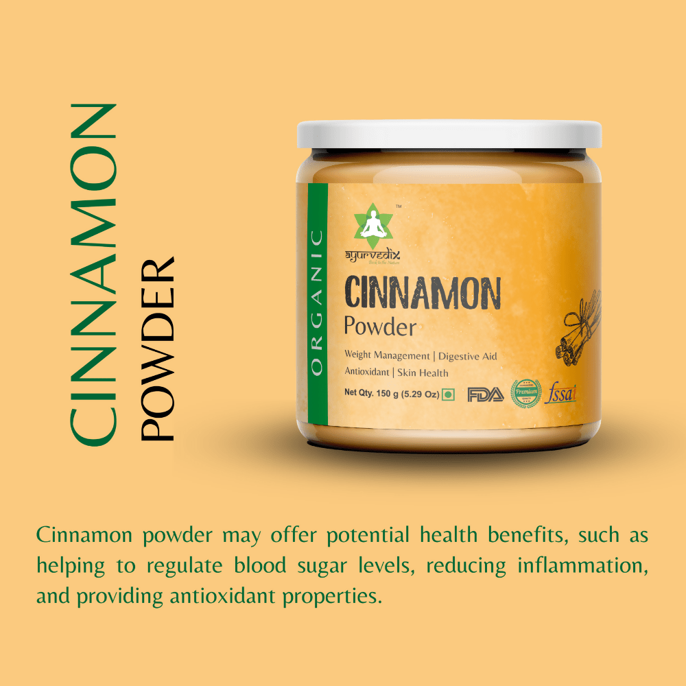 Ayurvedix Organic Cinnamon Powder Ayurvedix