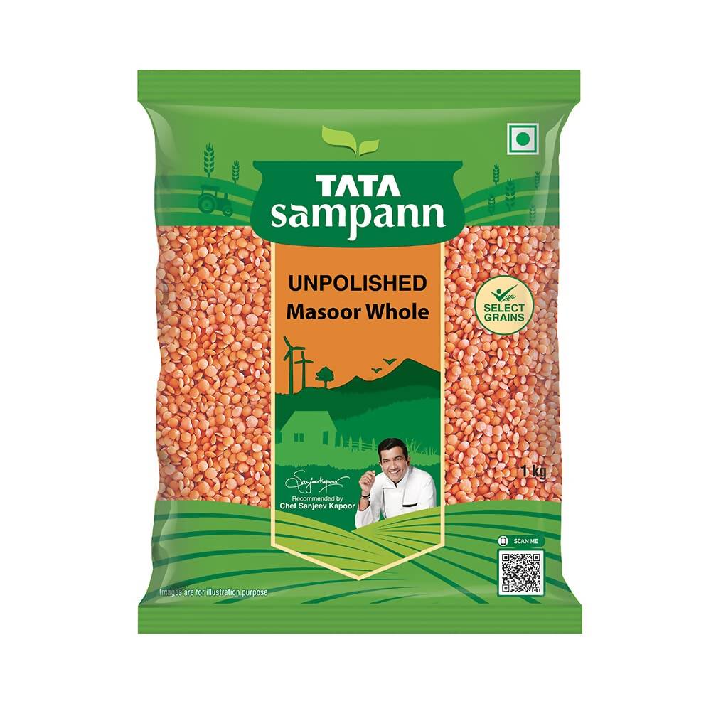 Tata Sampann Unpolished Masoor Dal Whole Tata