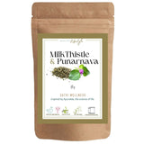 Satvi Wellness Milk Thistle Punarnava Tea | Blend Of Milk Thistle and Punarnava Herbal Tea Bags Satvi Wellness