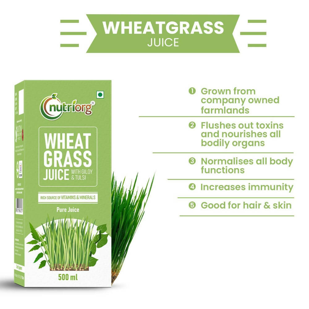 Nutriorg Wheatgrass Juice Nutriorg