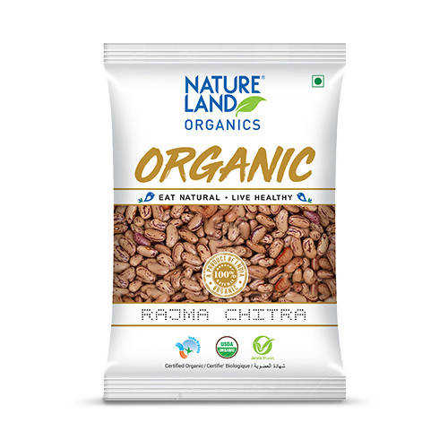 Nature Land Organics Rajma Chitra - Safuron