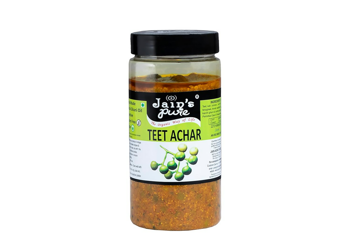 Jain's Pure Teet / Dela Achar Pickle Jain's Pure