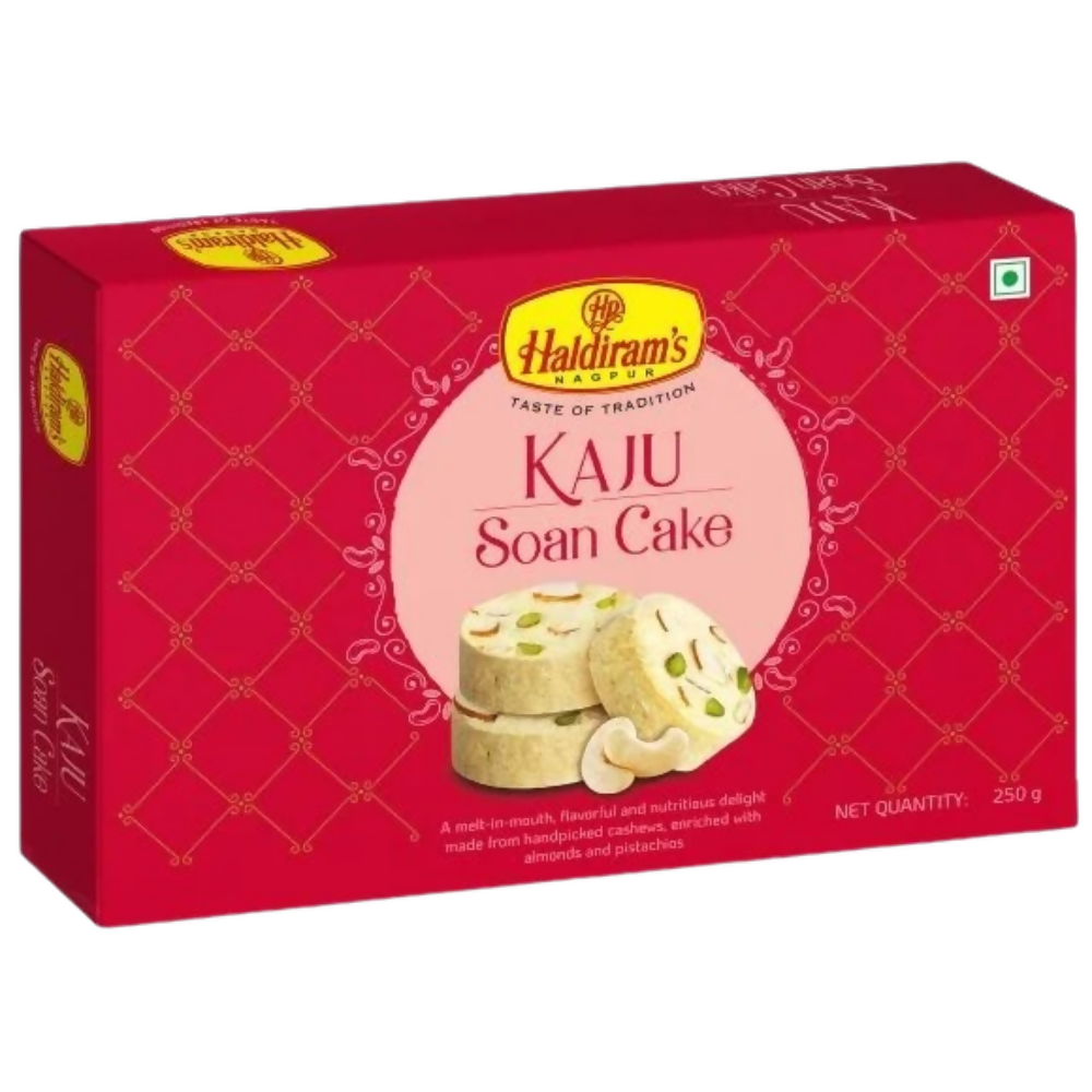 Haldiram's Kaju Soan Cake - Safuron