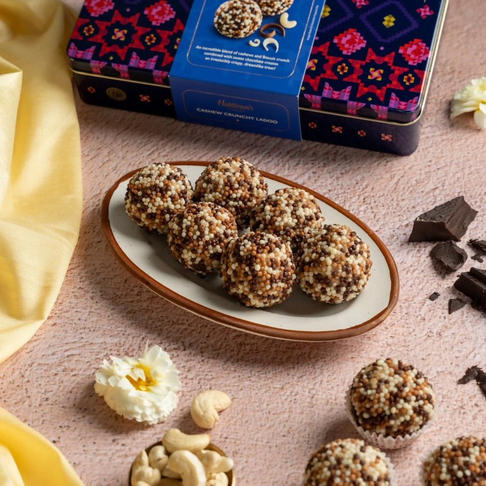 Haldiram's Cashew Crunchy Chocolate Ladoo Haldiram's