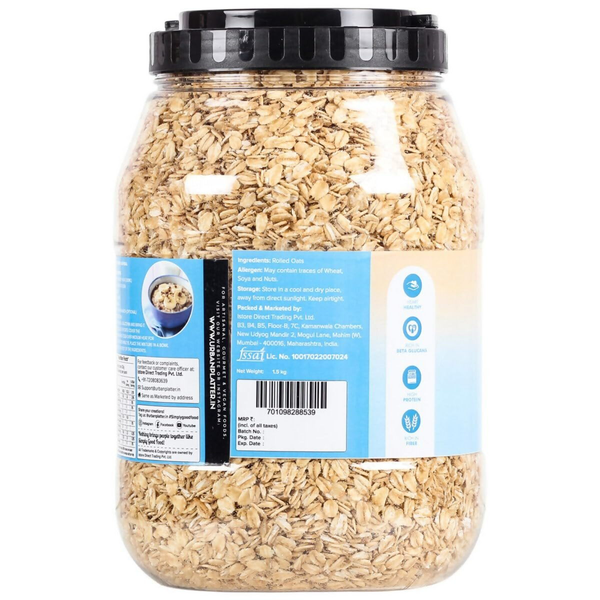 Urban Platter Rolled Oats Urban Platter