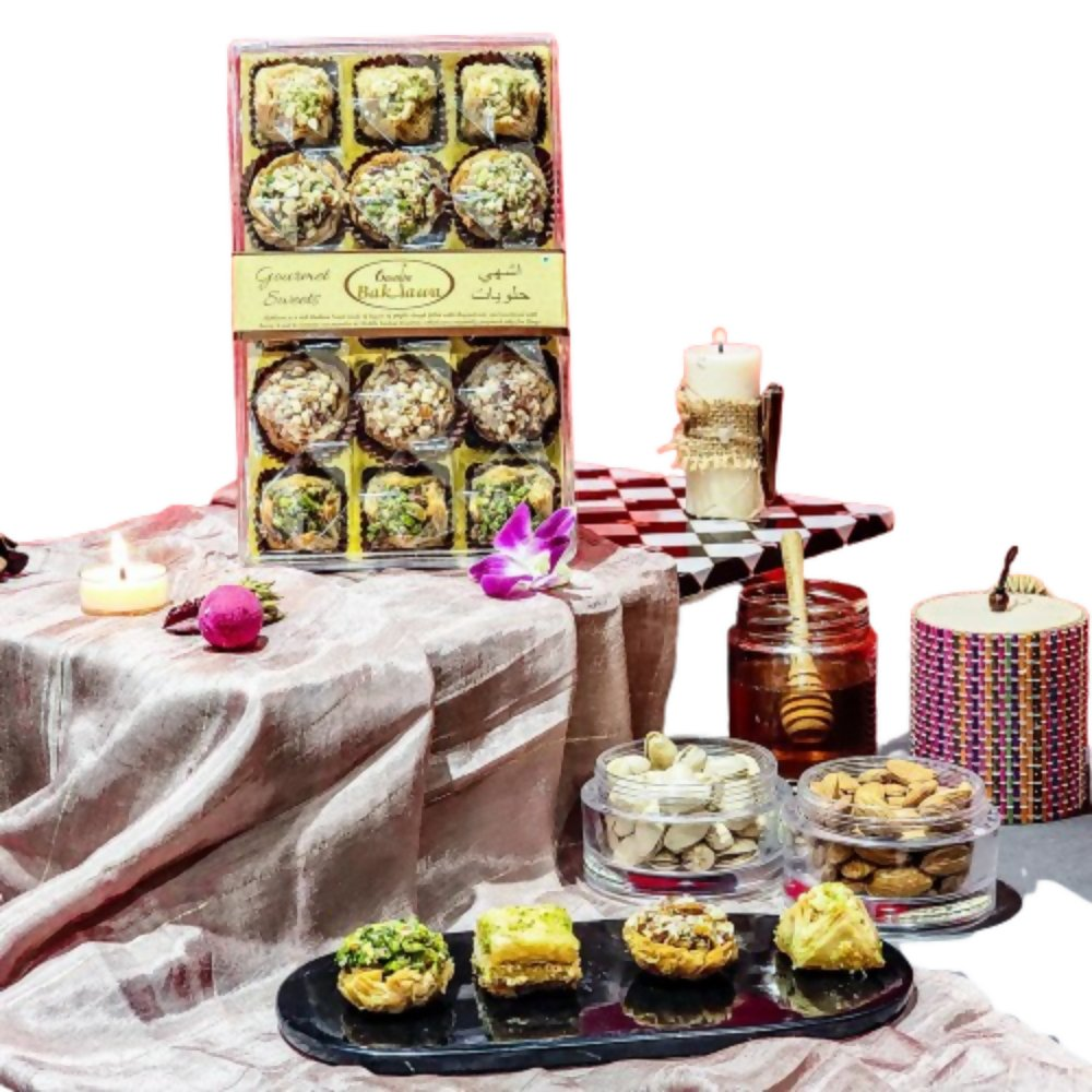 Gwalia Sweets Baklawa Crispy Temptation Box - Safuron