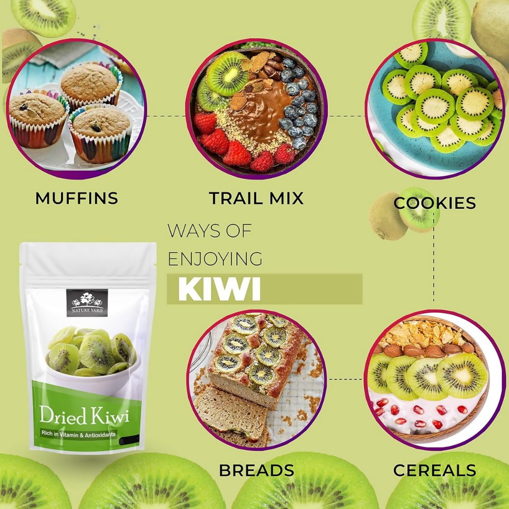 Nature Yard Dried Kiwi Dry fruit Slices Nature Yard
